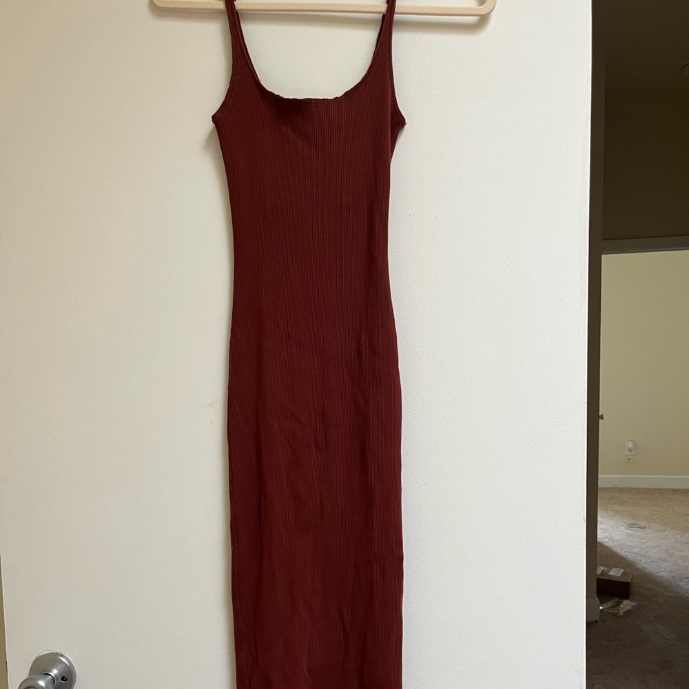 Brown Bodycon Dress